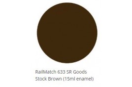 SR Goods Brown 15ml Enamel 633